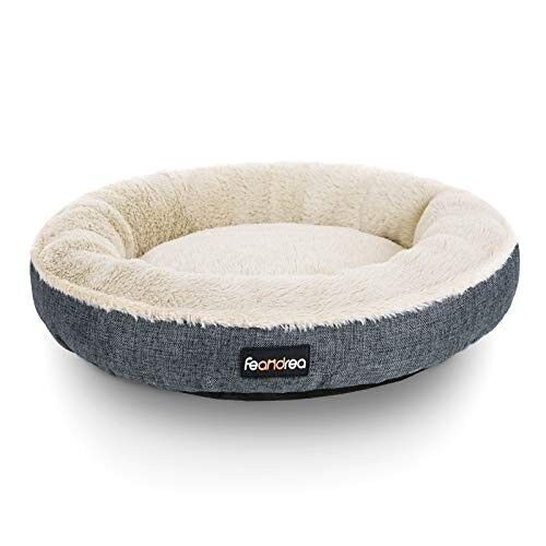 Dog bed 65 x 55 x 20 cm with reversible cushion 65 x 55 x 20 cm (L x W x H)