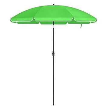 Parasol de jardin pliable Ø 160 cm Diamètre 160 cm 1