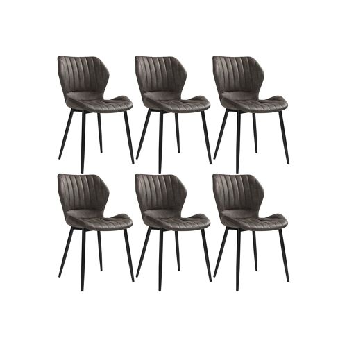 Set of 2 dining chairs with armrests 59.5 x 58 x 88 cm (L x W x H)