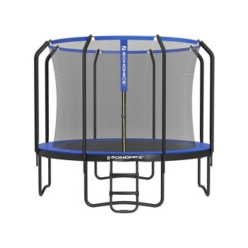 Trampolines 305 cm bleu foncé 305 x 76 cm (Ø x H) 2