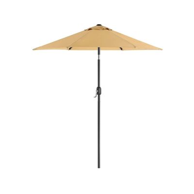 Parasol Ø 270 cm taupe Ø 270 cm