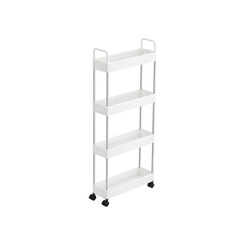 3 tier kitchen trolley white 40 x 22 x 60 cm (L x W x H)