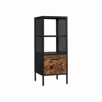 Buffet avec étagère réglable 70 x 40 x 80 cm (L x L x H) 2