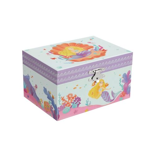 Jewelry box with music for children pink 19 x 11 x 11 cm (L x W x H)
