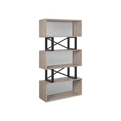 Libreria moderna Greige 80 x 30 x 149 cm (L x P x A)