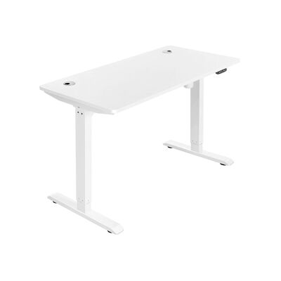 Sit-stand desk in black 40 x 70 x (73-114) cm (L x W x H)