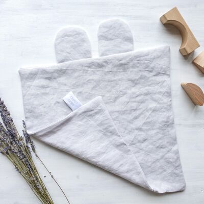 Beige Linen Teddy Lovey