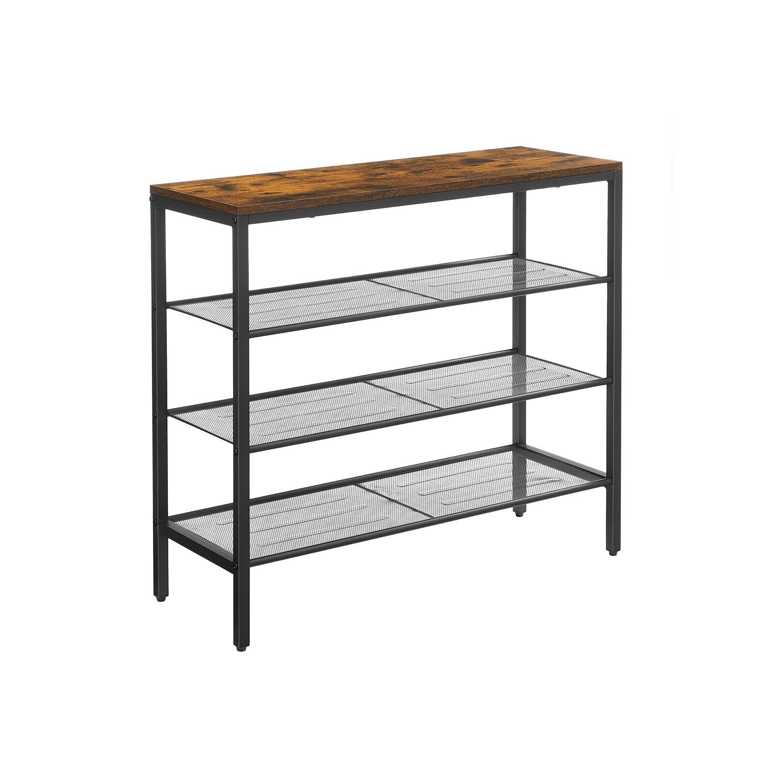 Buy wholesale 6 tier industrial style shoe rack 80 x 30 x 107 cm