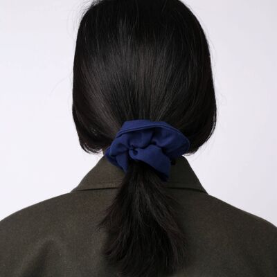 Scrunchie Bernie – Marineblau