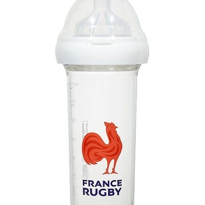 210 mL baby bottle - Red rooster France Rugby
