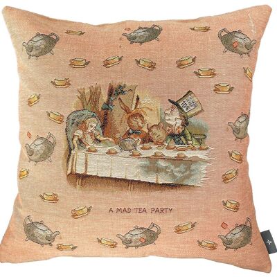 Alice at the table woven cushion cover