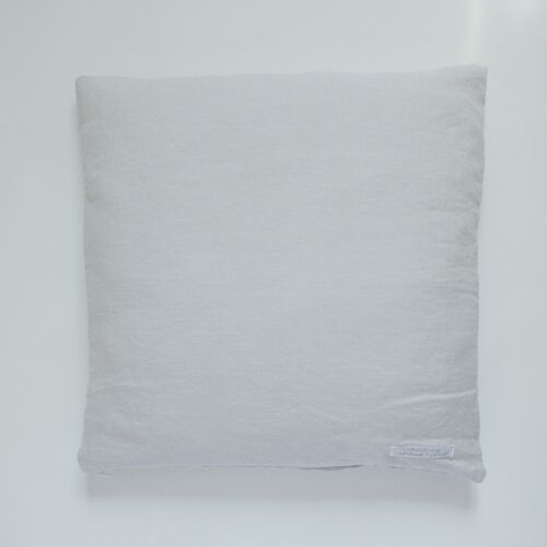 Grey Linen Throw Pillow cover