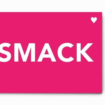 A5 Neon Pink Card - SMACK