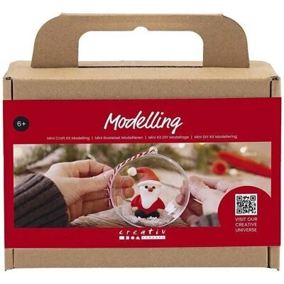 DIY modeling kit - Christmas ball - Santa Claus