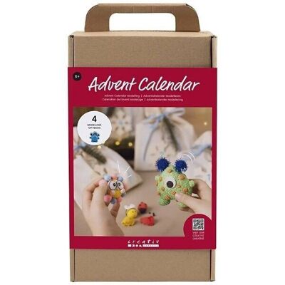 Children's Advent calendar - Modeling - 4 creative projects