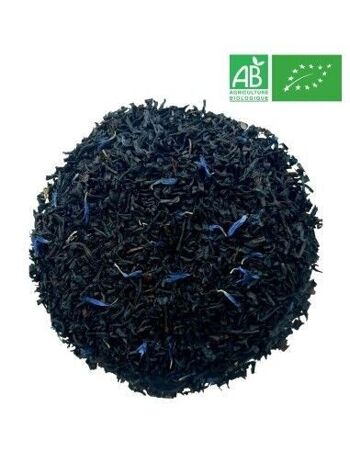 Thé Noir Blue Earl Grey Bio 1kg