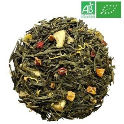 Organic Banana-Apple-Strawberry Green Tea 1Kg