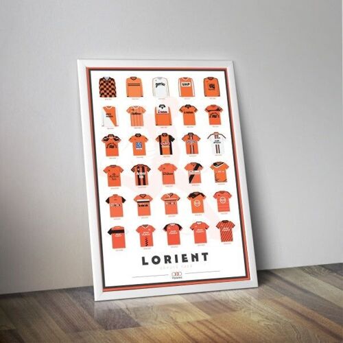 Maillots FC LORIENT football