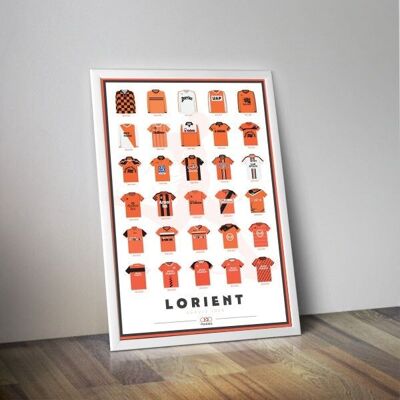Maillots FC LORIENT football