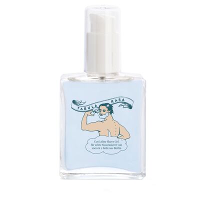 Tabula Rasa After Shave Gel Cool & Blue hecho a mano con mentol