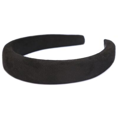 Hairband suedine black