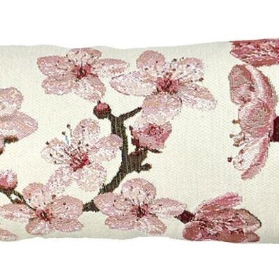 Woven lumbar cushion cover Japanese Cherry