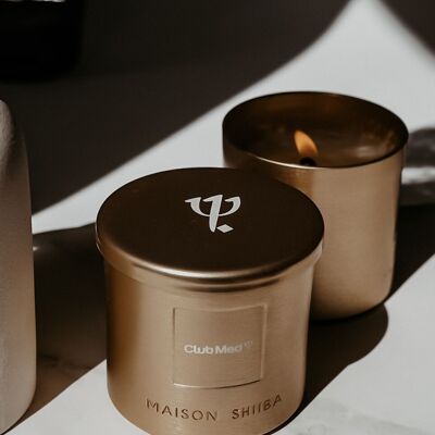 Customizable candle with logo or text of your choice