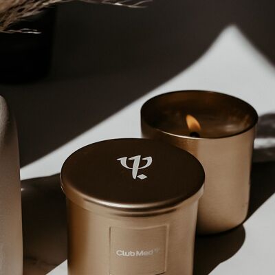 Customizable candle with logo or text of your choice