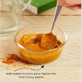 Korma Curry Spice Kit, 100% naturel, authentique, végétalien 3