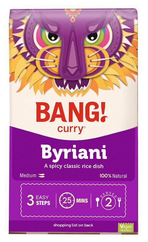 Bang Biryani Meal kit with Basmati Rice and Secret Spice Mix
