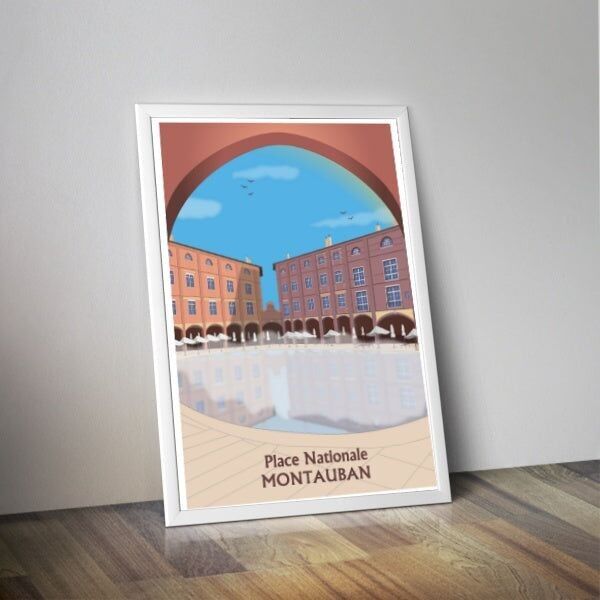 Manifesto città di MONTAUBAN I Place nationale
