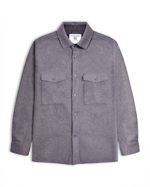Brushed Flannel Overshirt AW23