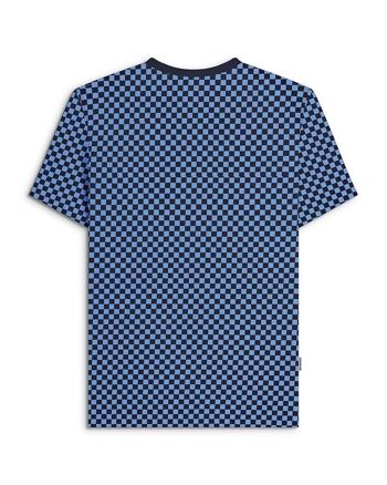 T-shirt bicolore marine/bleu foncé AW23 3