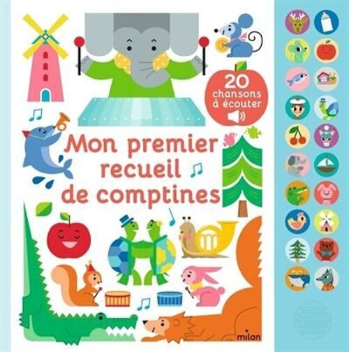 LIVRE SONORE Mon premier recueil de comptines