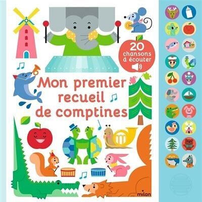 LIVRE SONORE Mon premier recueil de comptines