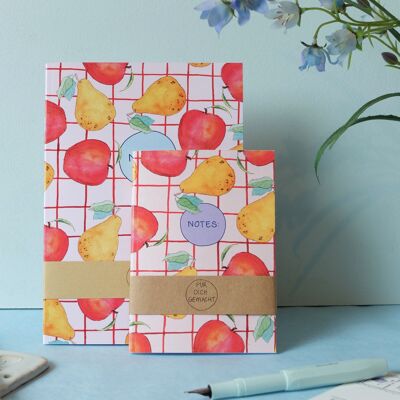 Apples and pears notebook