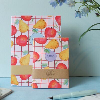 Carnet pommes et poires