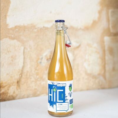 Sidro semisecco (2023) biologico senza solfiti – Fermentazione naturale – Artigianale - 75cl