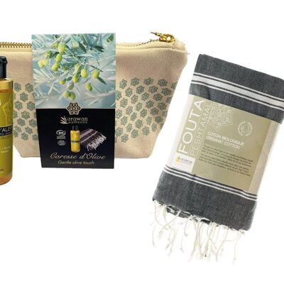 HAMMAM WELL-BEING GIFT KIT - OLIVE CARESSE