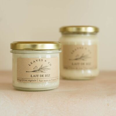 Seasonal Jar Scented Candle - Rice Milk