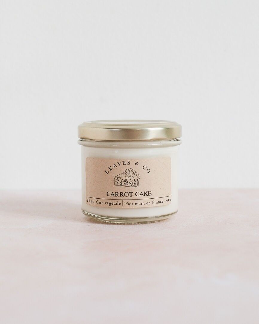 Seasonal Jar Scented Candle - Carrot cake