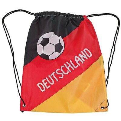 Turnbeutel Deutschland, aus Polyester, B32 x T42 cm