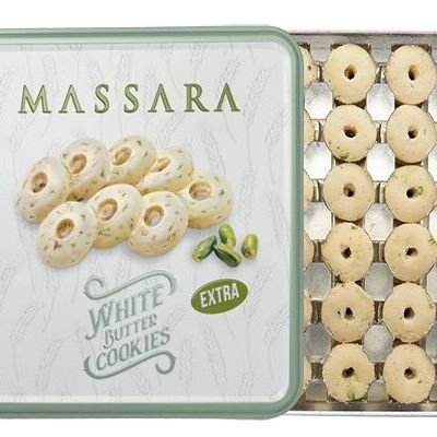 MASSARA White Butter Cookies 400GR