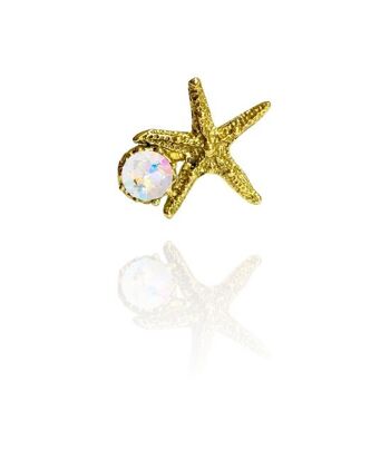 Bague DUBROVNIK GLOW Estrella de Mar avec cristal - ajustable 4