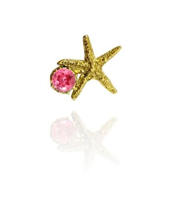 Bague DUBROVNIK GLOW Estrella de Mar avec cristal - ajustable 9