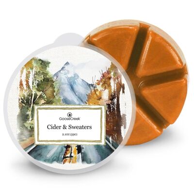 Cidre et pulls Goose Creek Candle® Cire fondue