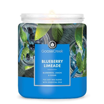 Blueberry Limeade Goose Creek Candle® 45 ore di combustione 198 grammi