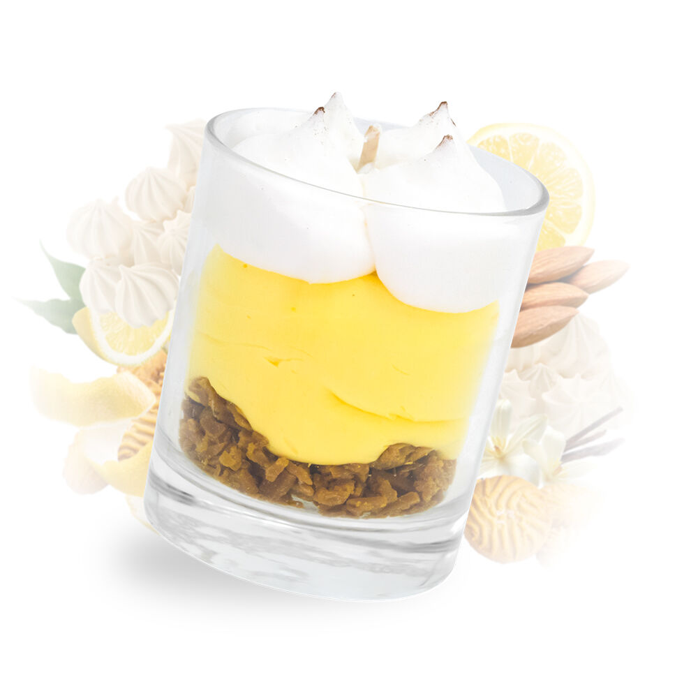 Bougie gourmande citron meringué