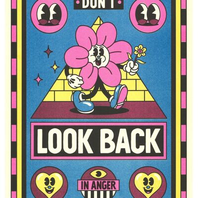 Yeye Weller Poster - “Oasis – Don’t Look Back in Anger”