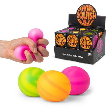 Balle anti-stress Swirl Squish Fidget 1